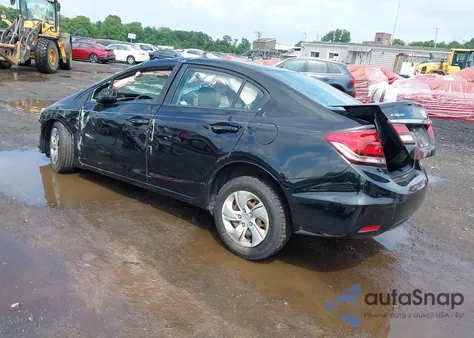 2014 Honda Civic Lx из США, поврежденный, VIN 19XFB2F52EE227241